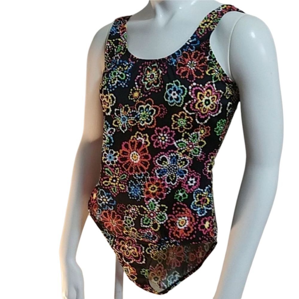 Islander Multicolored Floral One Piece Swimsuit (10)